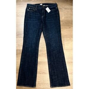 NWT J.Crew Factory Bootcut Stretch Jeans Dark Wash 31R